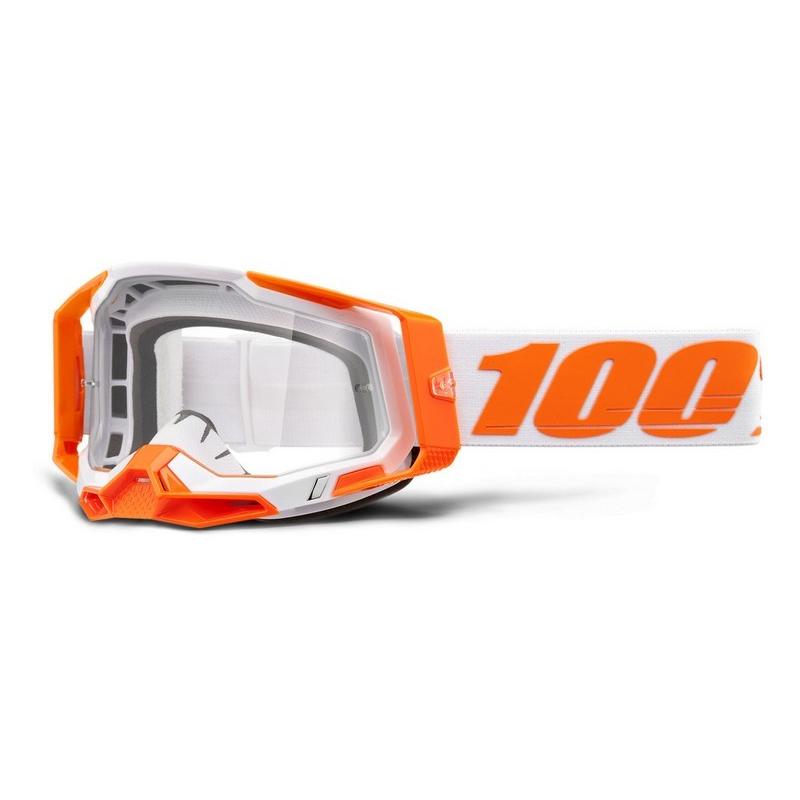MXゴーグル 100% 22sp RACECRAFT2 Orange モトクロス 正規輸入品