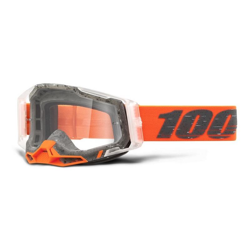 MXゴーグル 100% 22sp RACECRAFT2 Schrute モトクロス 正規輸入品