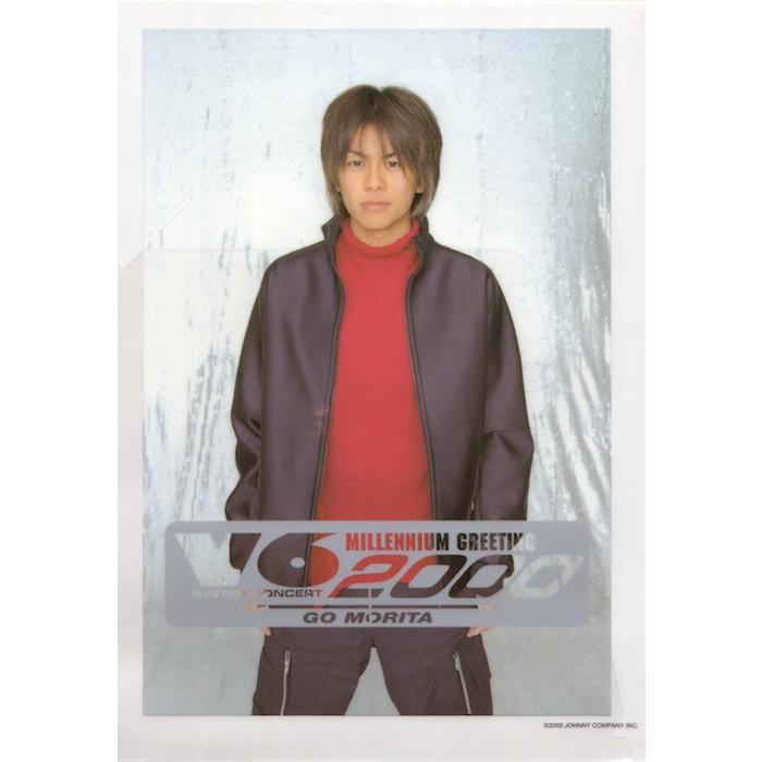 V6 森田剛 Millennium Greeting クリアファイル 公式グッズ v61 0 Wetnosedog Company 通販 Yahoo ショッピング
