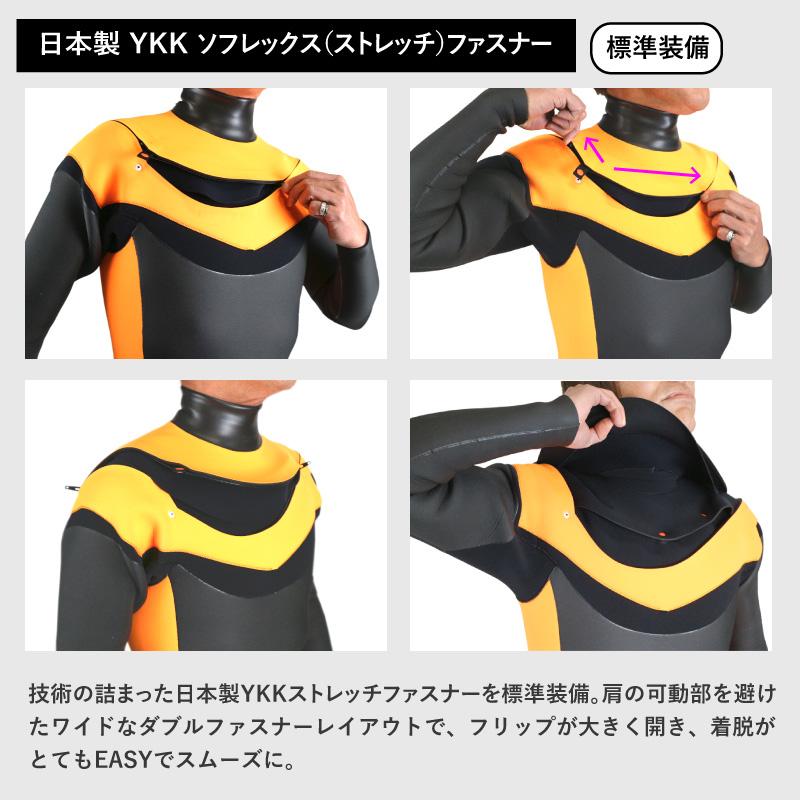 ウェットスーツ セミドライ 5mm 3mm 最新モデル クロスジップ ウェットスーツ セミドライ 5mm 3mm 最新モデル クロスジップ