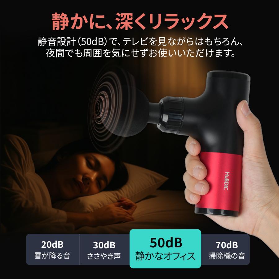 マッサージガン ハンディガン 筋膜リリースガン ミニ温冷 小型 軽量 6