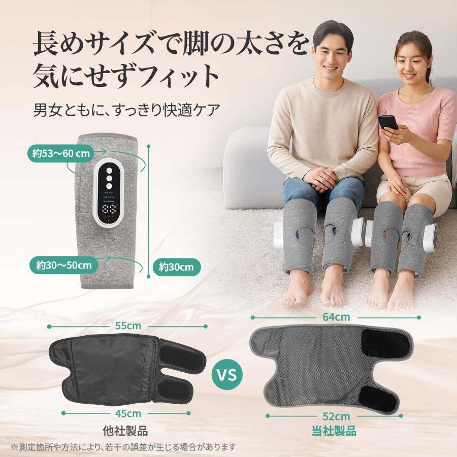 【電源コード式】足先~太もも フットケア ふくらはぎ エア式  強さ３段階 楽天市場】【2023新登場 コンセント式】フットケア 3段階膝温感 足