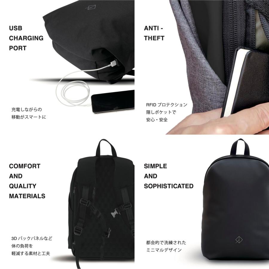 WEXLEY ウェクスレイ 公式 URBAN BACKPACK CORDURA BLACK