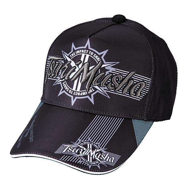 限定特価)釣武者 アーミーエンブレムキャップ ブラック : フィッシング