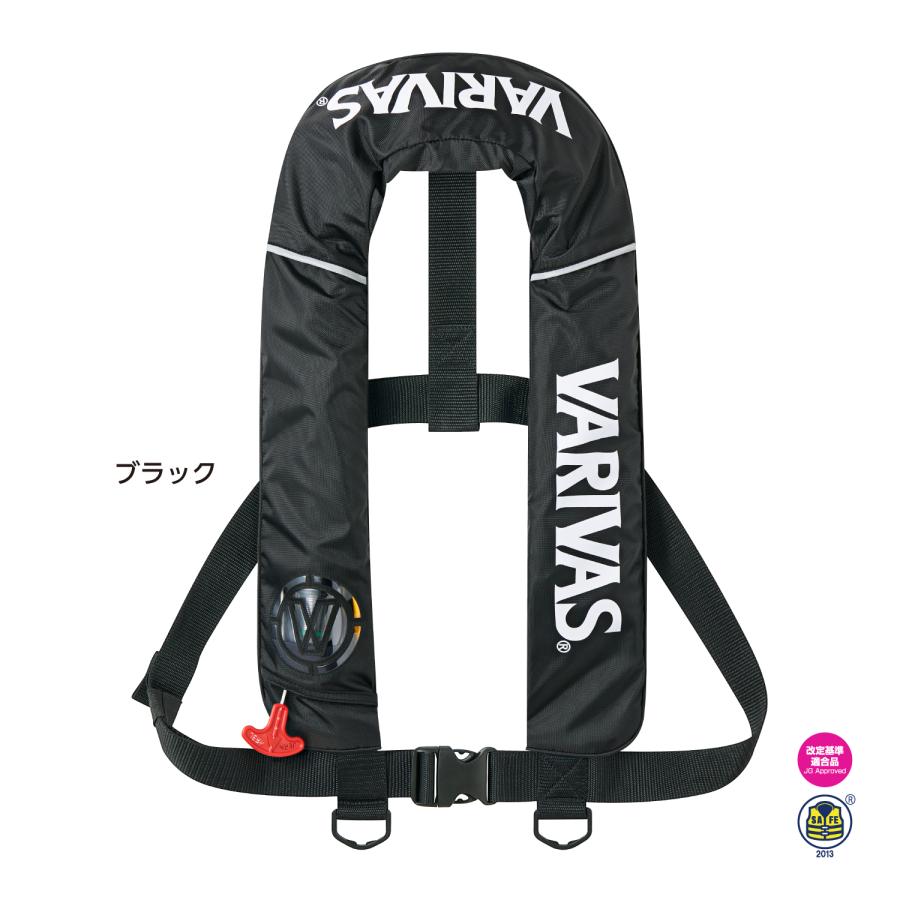 【最終価格】VARIVAS バリバス ライフジャケット ベストタイプ VARIVAS（バリバス） ライフジャケット ベストタイプ VAL-17 ブラック