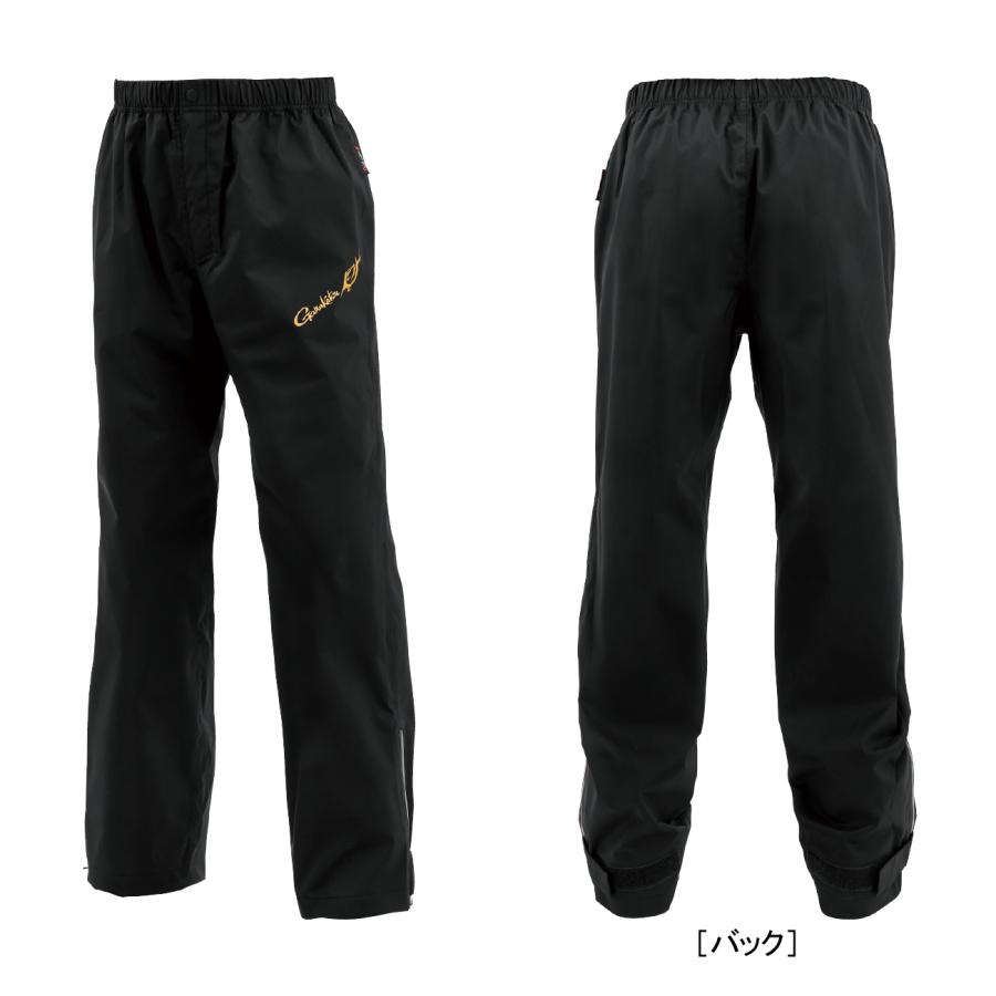 Gamakatsu GM3784 G-SPECレインスーツ L ブラックゴールド Gamakatsu がまかつ G-SPECレインスーツ GM3784 L ブラック