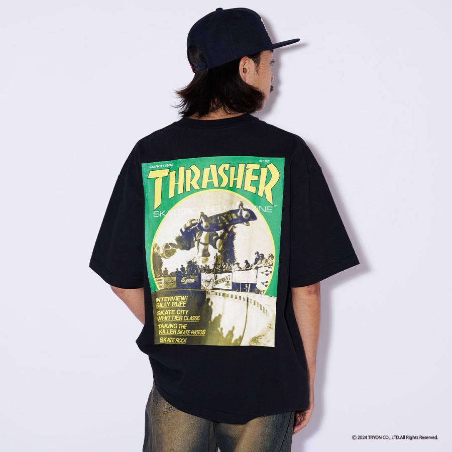 松　 スラッシャー　ヴィンテージ ポスター　大型 THRASHER × Manhattan Portage スラッシャー マンハッタン