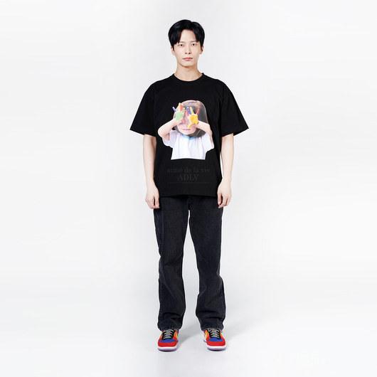 韓国ADLV t シャツ セール中 acme de la vie (アクメドラビ) ADLV Baby Face Tee