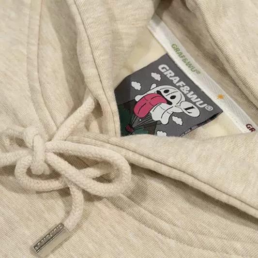 GRAF&WU グラフアンドウー パーカー おばけ フロントサガラ刺繍 