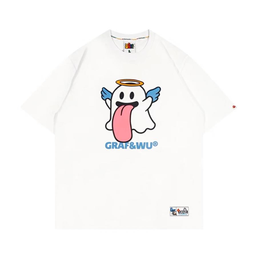 GRAF&WU グラフアンドウー ロゴキャラクター Tシャツ オーバー GRAF&WU グラフアンドウー ロゴキャラクター Tシャツ オーバー