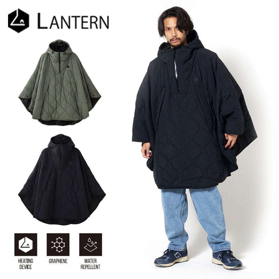 LANTERN heating poncho ポンチョ
