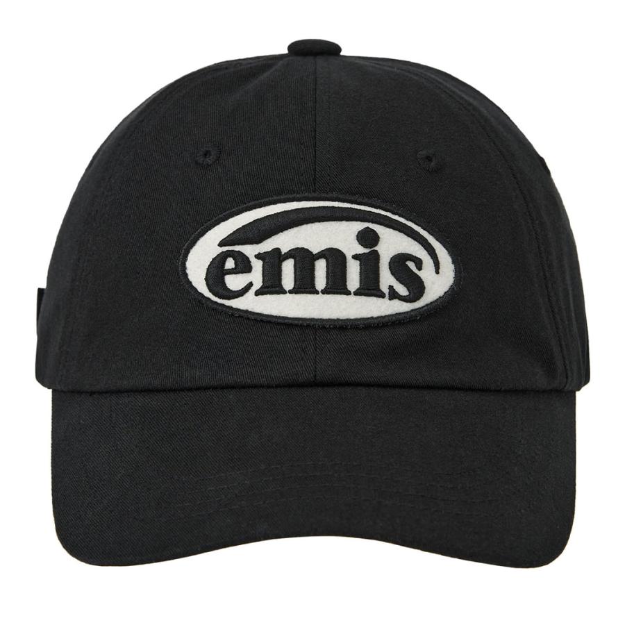 人気☆ EMIS エミス WAPPEN BALL CAP ワッペン ロゴ キャップ emis キャップ 正規品 TONE ON WAPPEN BALL CAP ワッペン 刺繍