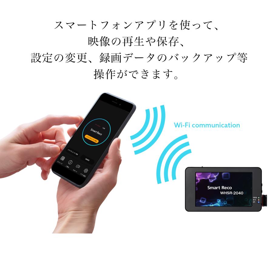 スマートレコ ドライブレコーダー 360度 前後 左右 4カメラ P4 スマートレコ ドライブレコーダー 360度 前後 左右 4カメラ P4