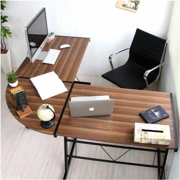 L字 パソコンデスク スライドテーブル オフィス ゲーム FX ブラウン Amazon.co.jp: HLFURNITURE ゲーミングデスク L字デスク