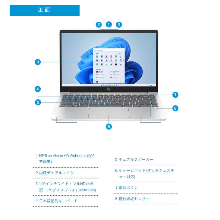 hp ノートパソコン HP 14-em0002AU HP 14-em 製品詳細 - ノートパソコン | 日本HP