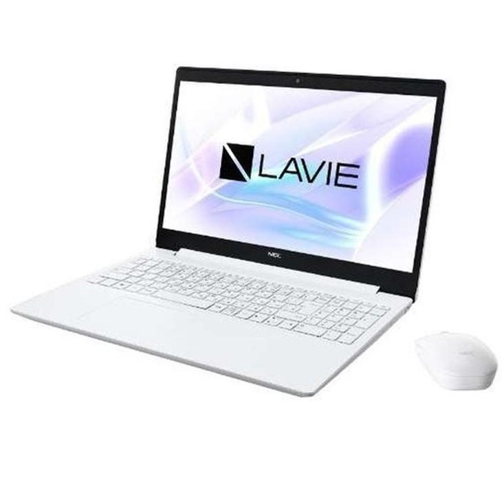 【新品】NEC LAVIE Direct NS  ノートパソコン Win10 第8世代 Windows11対応 [Core i5 8265U 8GB 256GB マルチ テンキー カメラ 15.6型 カームホワイト] ：新品｜whatfun｜03