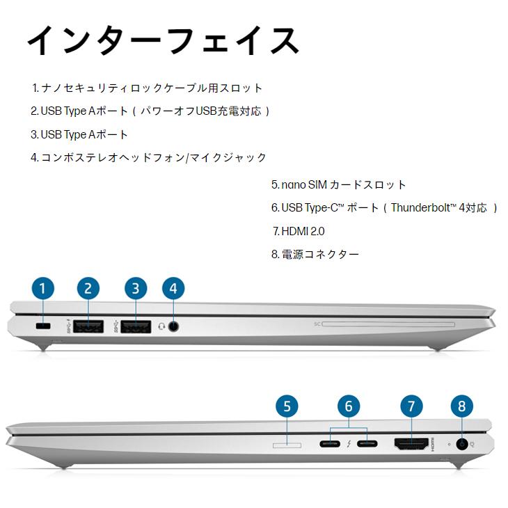 日本HP 【新品】HP EliteBook 830 G8 7C4M8PA#ABJ Win10Pro Windows11