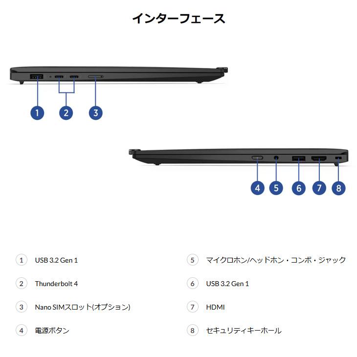 ThinkPad 【新品ノートパソコン】Lenovo X1 Carbon Gen12 21KC000BJP