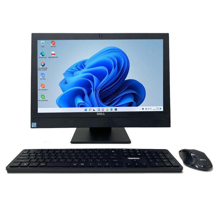 【Windows 11】Lenovo 一体型パソコン+DELL製キーボードマウス Lenovo ThinkCentre Neo 27