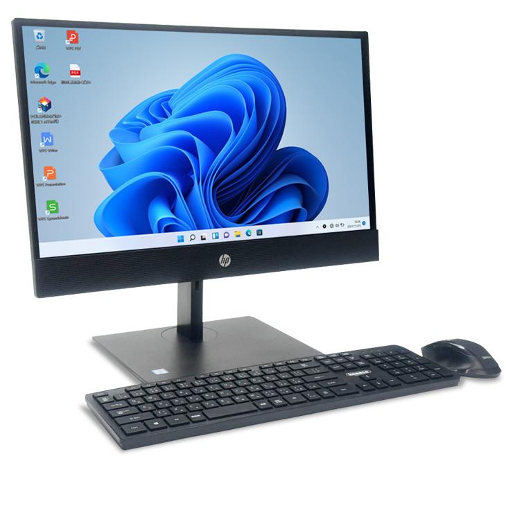 HP ProOne 600G4 AIO 中古 一体型 デスクトップ Office 無線キー