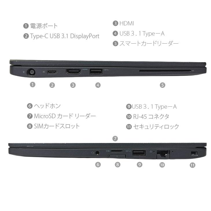 DELL（デル） 【中古パソコン SIMフリー】DELL 13.3型 Latitude 7390 