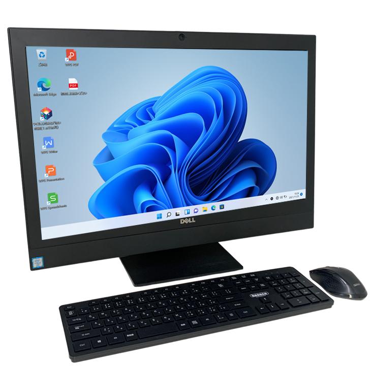 DELL 一体型 OptiPlex 7440 AIO 中古 フルHD デスクトップパソコン Win11Home [Core i5 6500 3.2GHz 8GB SSD256GB マルチ カメラ 無線 23.8型 ]良品 | DELL | 02