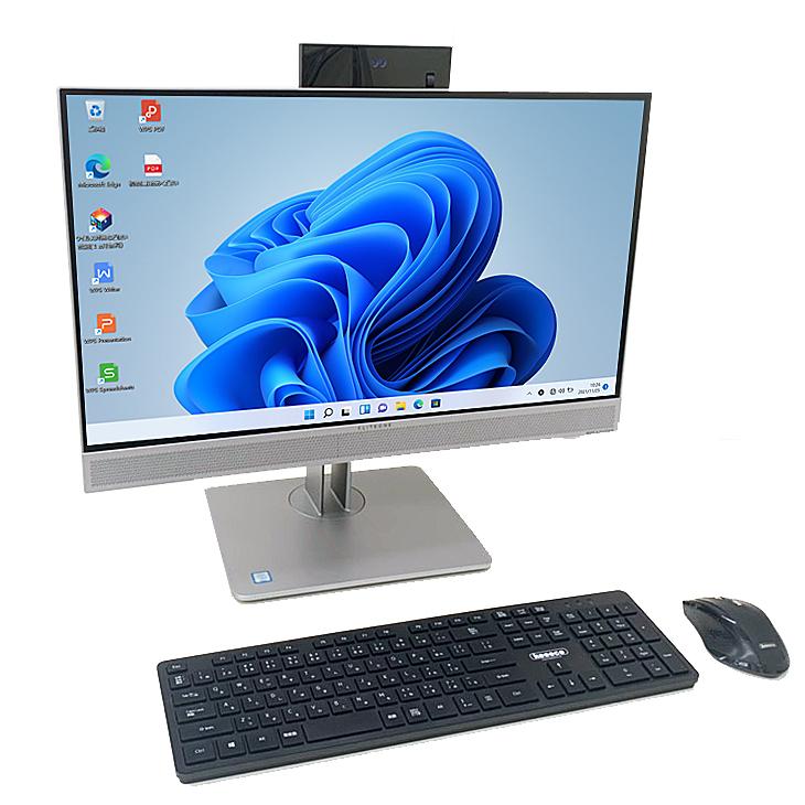 HP EliteOne 800 G3 AIO 中古 一体型デスク Office Win10 or