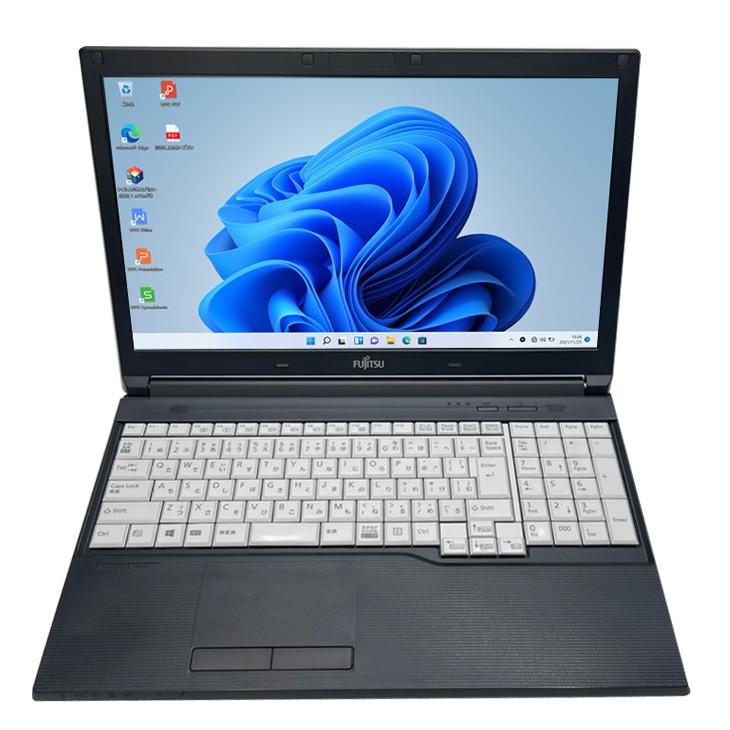 富士通（FUJITSU） A576/RX 中古 ノートパソコン Office Win11 入門機