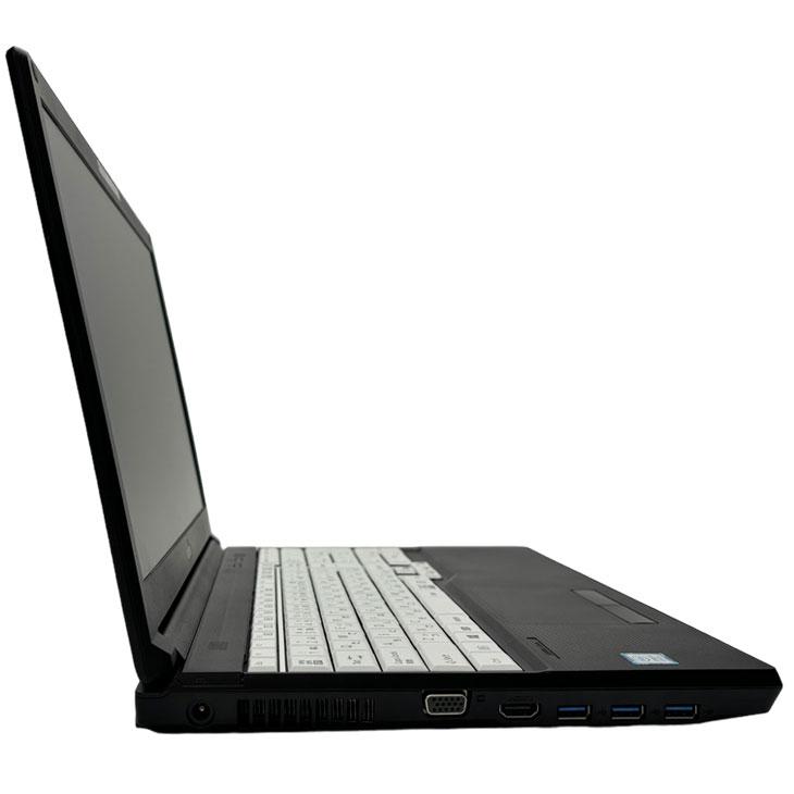 【中古パソコン】富士通 LIFEBOOK A579 ノートパソコン Office 第8世代 テンキー [Core i5 8265U 8GB 512GB マルチ BT 無線 15.6 キーボード白] :良品の画像