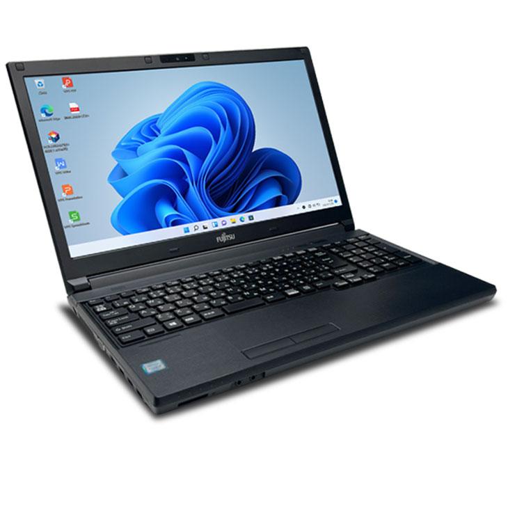 富士通 LIFEBOOK A747 中古 ノートパソコン Office Win11 第7世代 テンキー[Corei7 7600U 8GB  SSD512GB マルチ BT 無線 15.6型] :良品