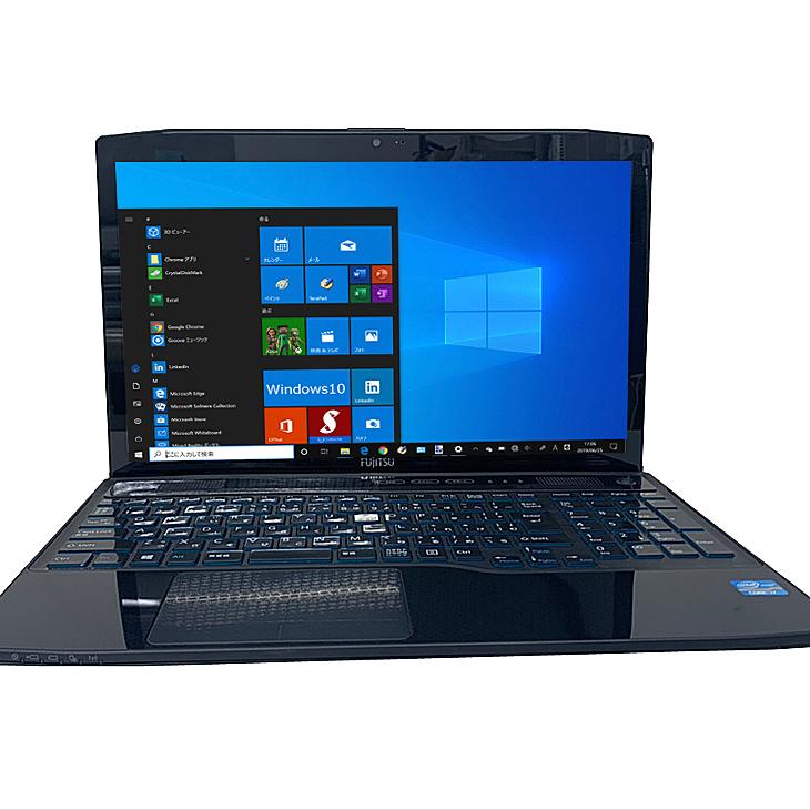 新品高速SSD タッチ可 靑色 ノートpc AH77/K 8GB Blu-ray