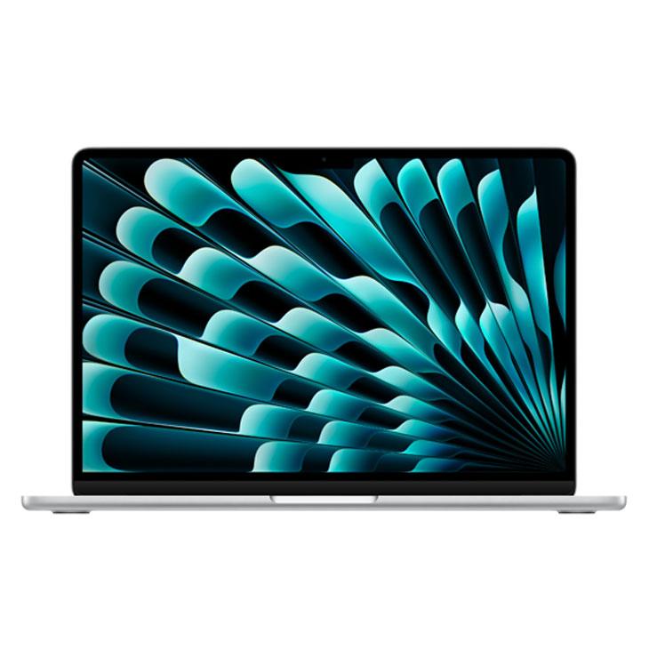 【中古パソコン】Apple MacBook Air 13.6inch MC654J/A A3240 2025 TouchID [Apple M4 10コア メモリ24GB SSD512GB 無線 BT カメラ 13.6型 Silver 純箱 ] ：美品の画像