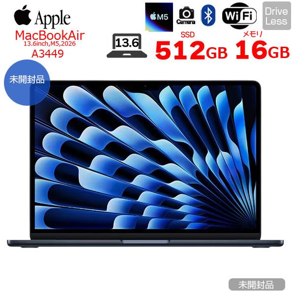 MacBook Air 【未開封】Apple 13.6inch MDHE4J/A A3449 2025 TouchID