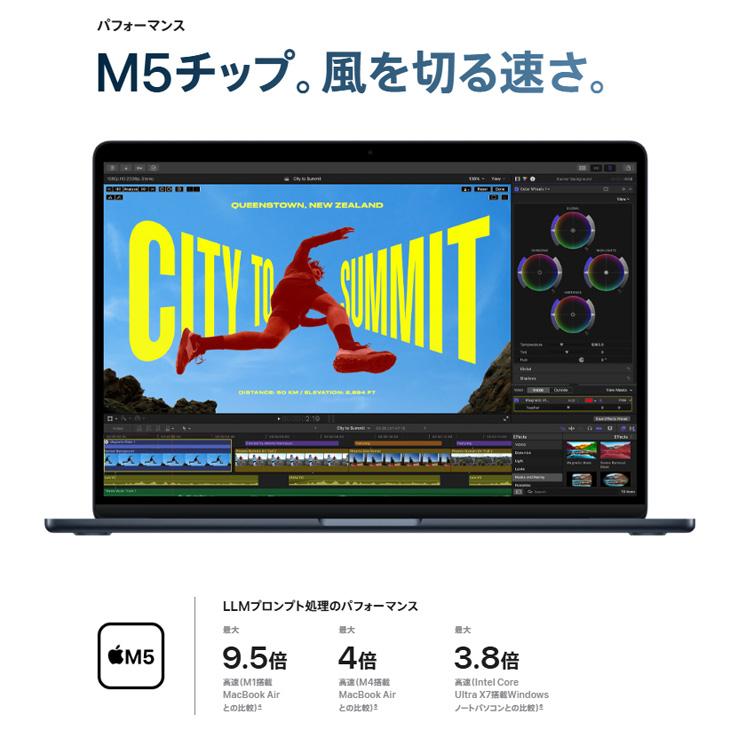 MacBook Air 【未開封】Apple 13.6inch MDHH4J/A A3449 2025 TouchID