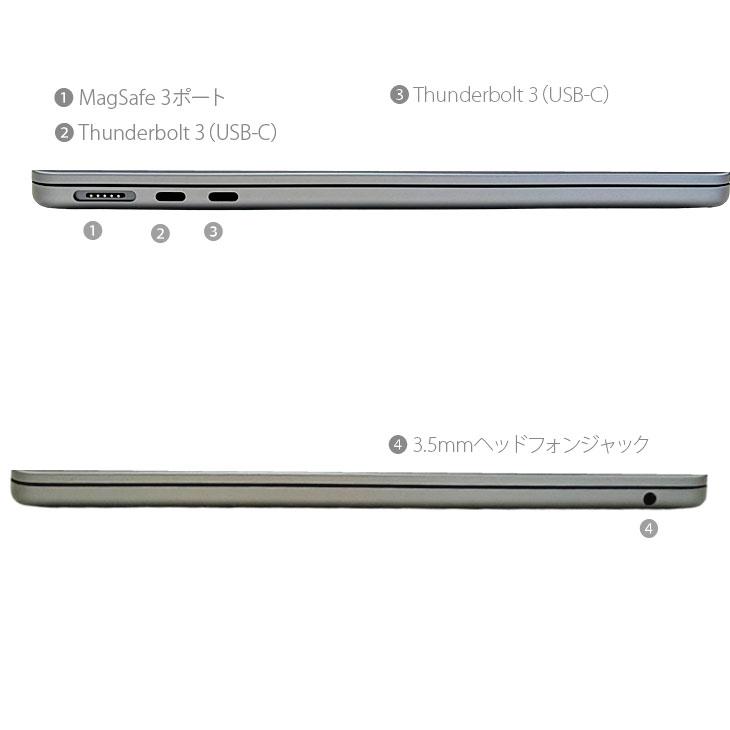 MacBook Air 【中古パソコン】Apple 13.6inch MLXW3J/A A2681