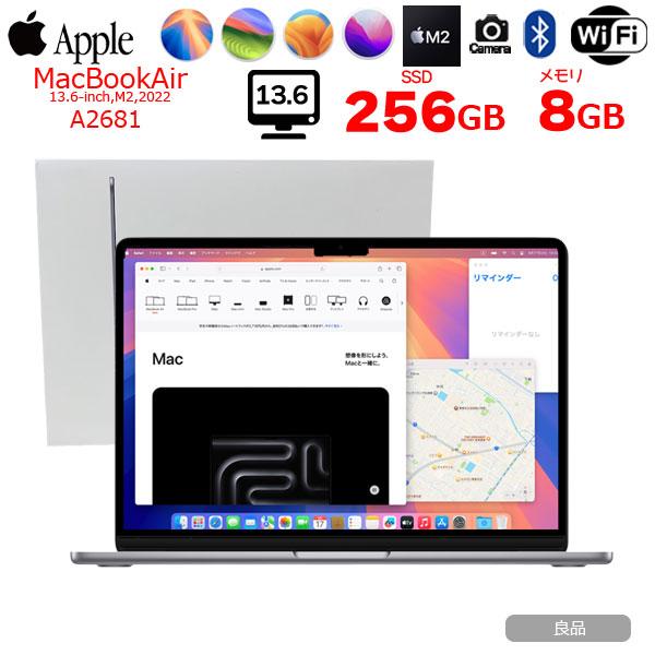 MacBook Air Apple 13.6inch MLXW3J/A A2681 2022 選べるOS MacBook Air Apple 13.6inch MLXW3J/A A2681 2022 選べるOS