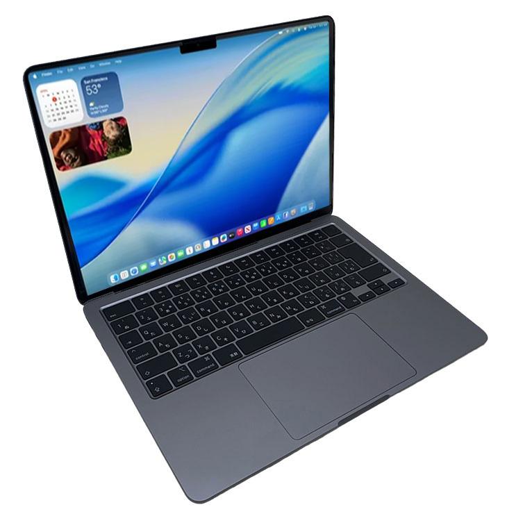 【中古パソコン】Apple MacBook Air 13.6inch MLXW3J/A A2681 2022 TouchID [Apple M2 8コア 8G SSD256GB 無線 BT カメラ 13.6 Space Gray] ：アウトレットの画像