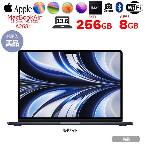 MacBook Air Apple 13.6inch MLY33J/A A2681 2022 選べるOS MacBook Air Apple 13.6inch MLY33J/A A2681 2022 選べるOS