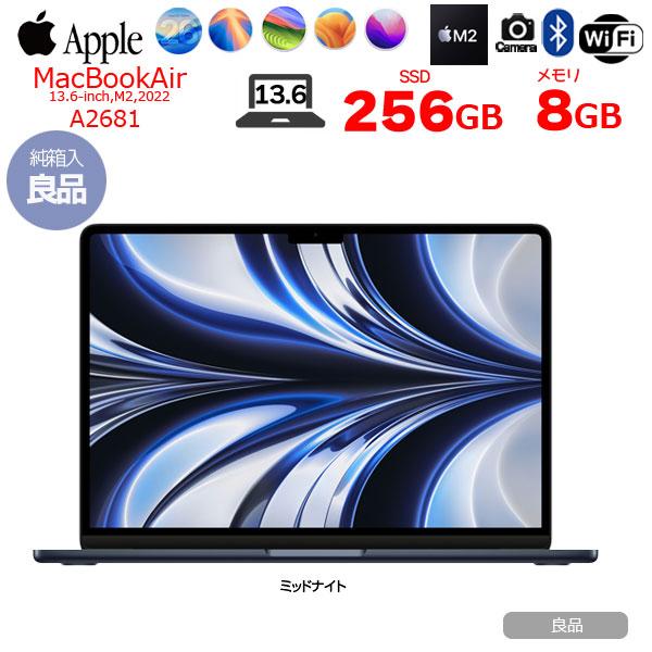 MacBook Air Apple 13.6inch MLY33J/A A2681 2022 選べるOS TouchID