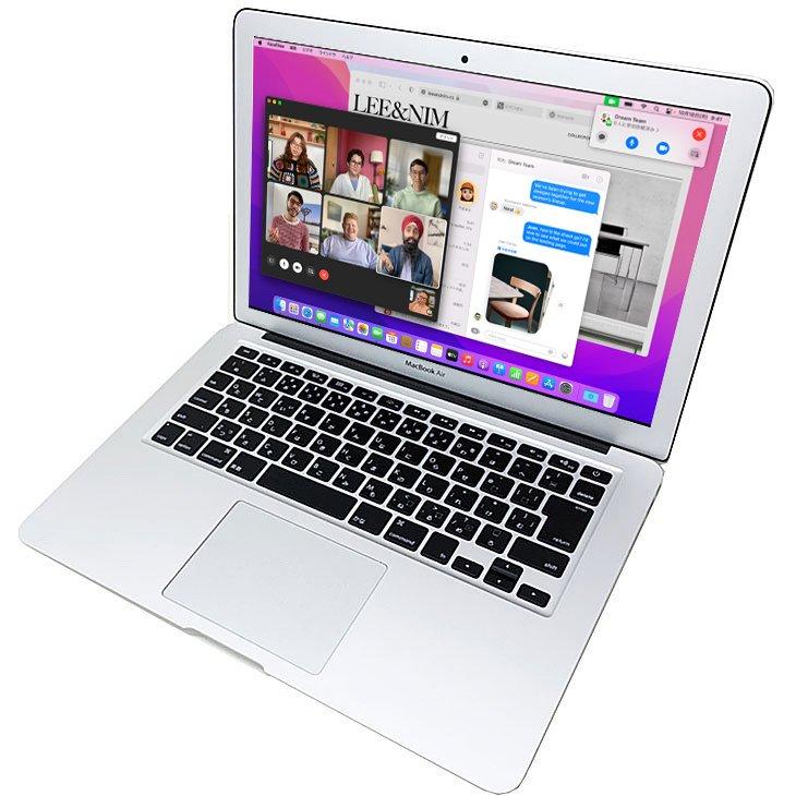 Apple MacBook Air_13.3inch MQD42J/A A1466 2017 選べるOS Monterey or BigSur [core i5 5350U  8G SSD256GB 無線 BT カメラ 13.3インチ  ] ：良品｜whatfun｜04