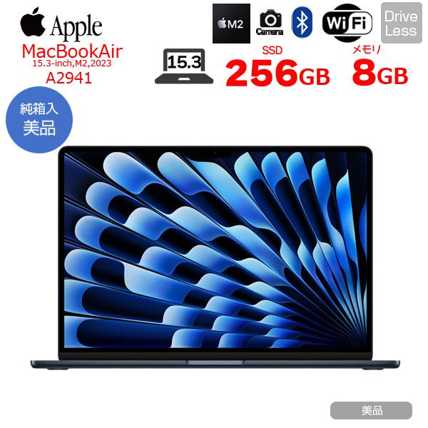 MacBook Air Apple 15.3inch MQKW3J/A A2941 2023 選べるOS MacBook Air Apple 15.3inch MQKW3J/A A2941 2023 選べるOS