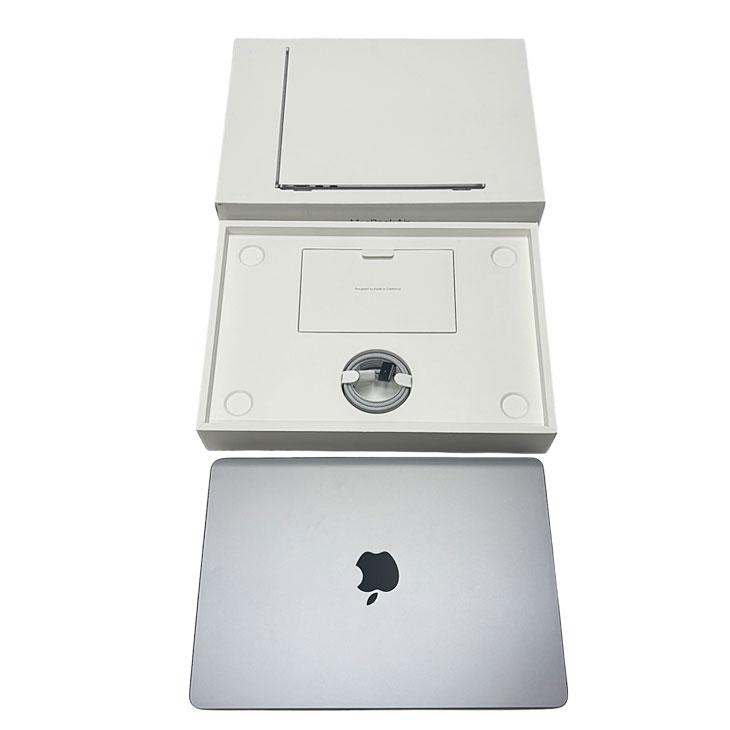 【中古パソコン】Apple MacBook Air 13.6inch MRXN3J/A  A3113 2024 TouchID [Apple M3 8コア 8GB SSD256GB 無線 BT カメラ Spacegray 純箱 ] ：美品の画像
