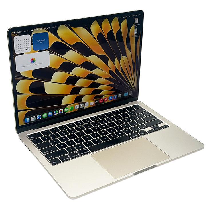 MacBook Air 【中古パソコン】Apple 13.6inch MRXT3J/A A3113 2024 US