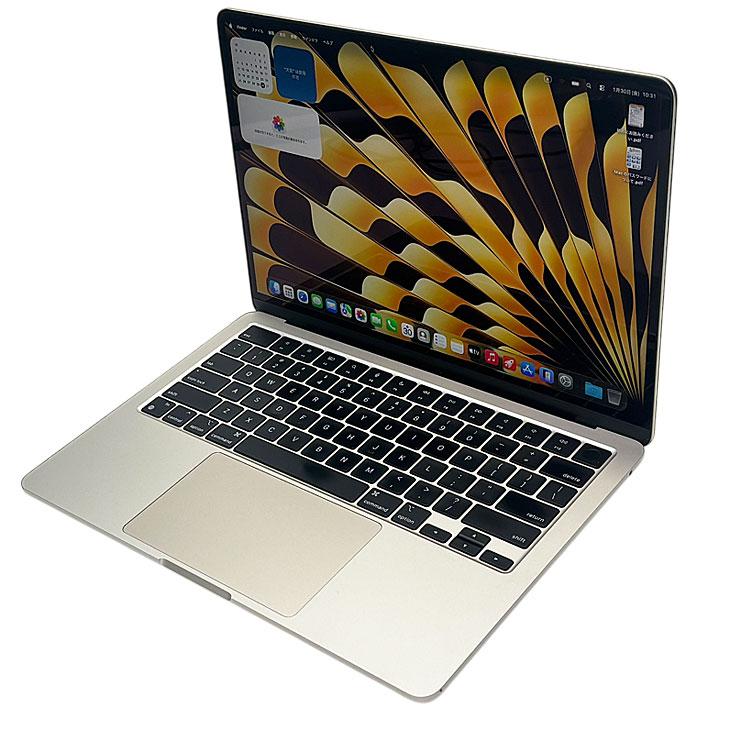 MacBook Air 【中古パソコン】Apple 13.6inch MRXT3J/A A3113 2024 US