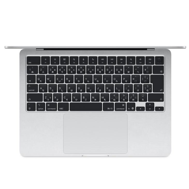 【中古パソコン】Apple MacBook Air 13.6inch MW0X3J/A A3240 2025 TouchID [Apple M4 10コア 16GB 512GB 無線 BT カメラ 13.6型 Silver 純箱 ] ：アウトレットの画像