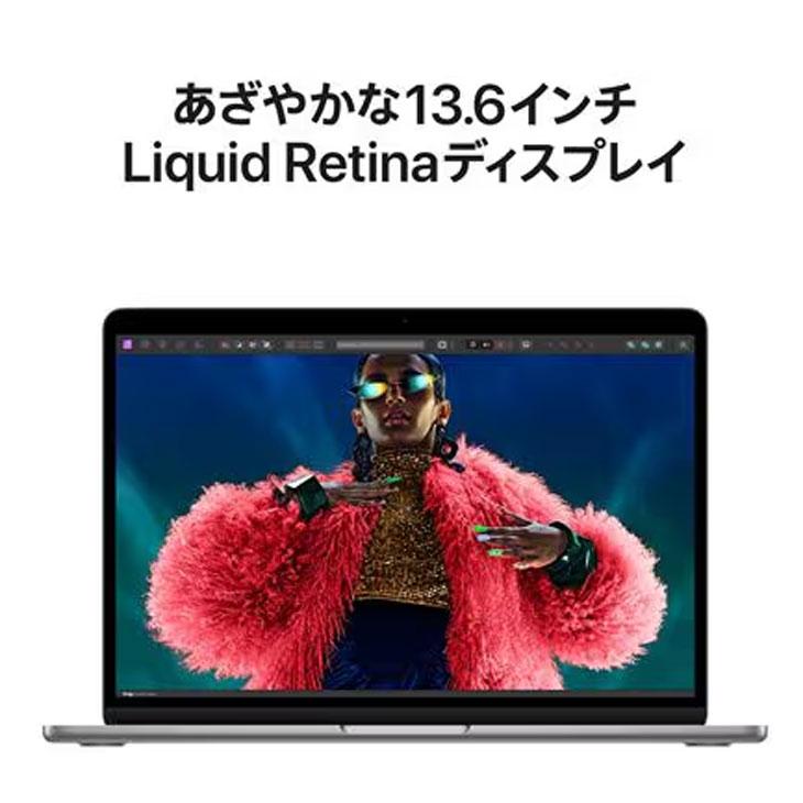 MacBook Air 【中古パソコン】Apple 13.6inch MXCR3J/A A3113 2024