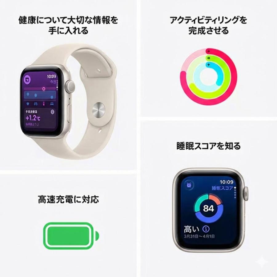 Apple Watch SE 3 【未開封 アップルウォッチ 】Apple 第3世代（GPS
