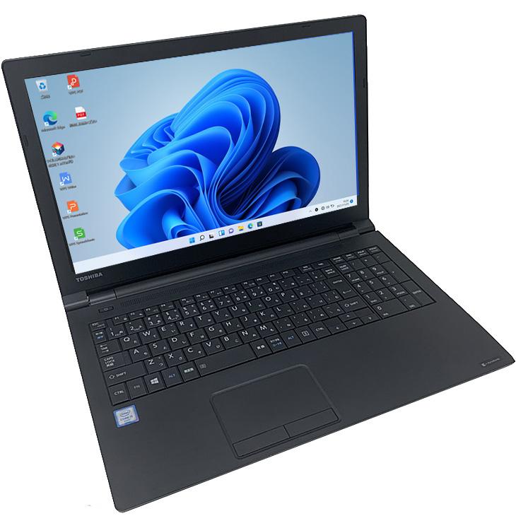 東芝 dynabook B55中古 ノート Office 選べるWin10 or  Win11[Core i5 6200U メモリ8GB SSD512GB マルチ 無線 テンキー 15.6型] ：良品｜whatfun｜03