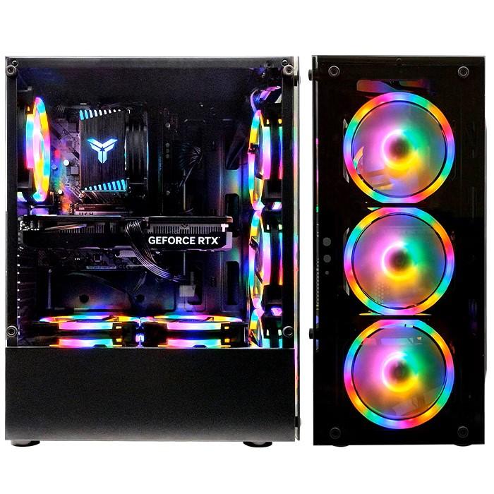 PASOUL ゲーミングPC デスクトップパソコン ブラック GeForce