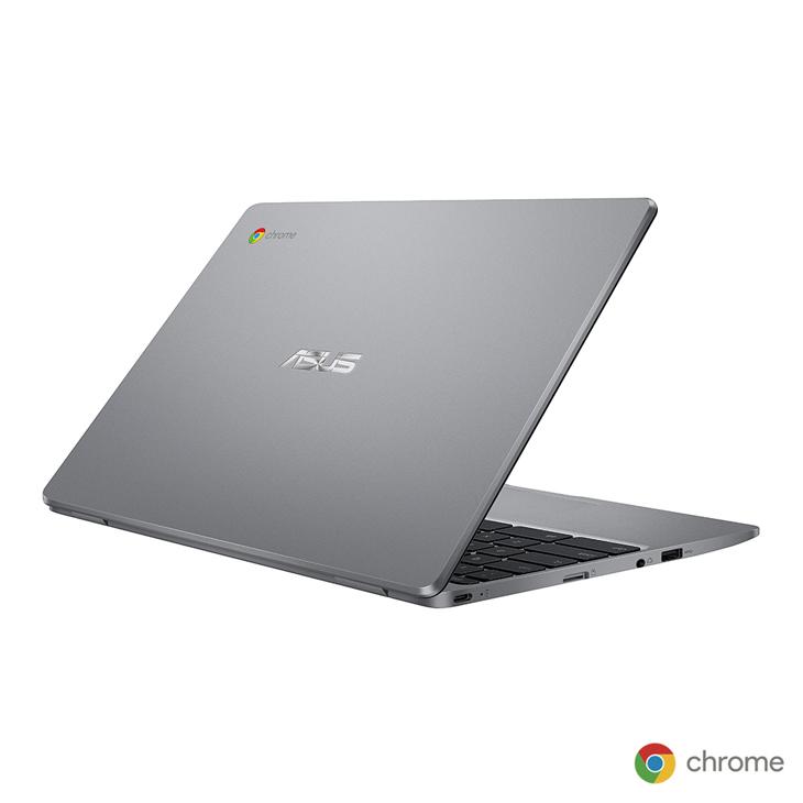 ASUS Chromebook C223NA GJ0018 Chrome OS クロームブック [Celeron N3350 メモリ4GB  eMMC32GB BT カメラ11.6型 グレー] ：良品